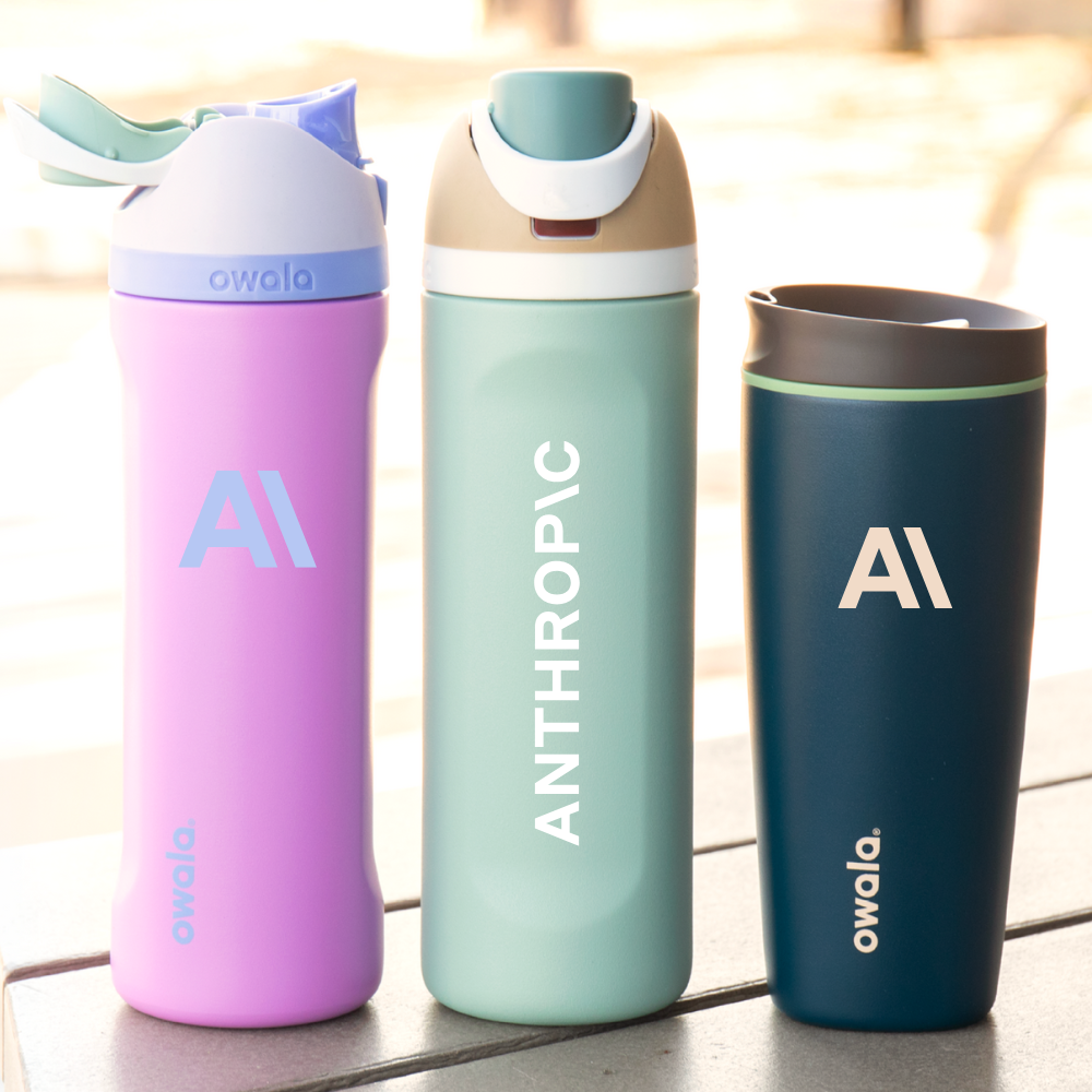 Custom branded water bottles - promotional drinkware